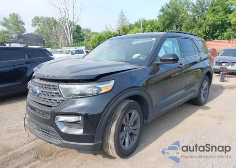 2023 Ford Explorer Xlt из США, поврежденный, VIN 1FMSK8DH2PGA76415